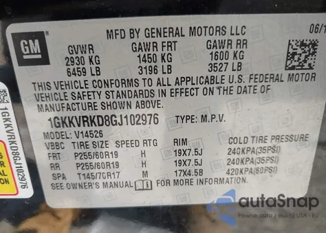 1GKKVRKD8GJ102976